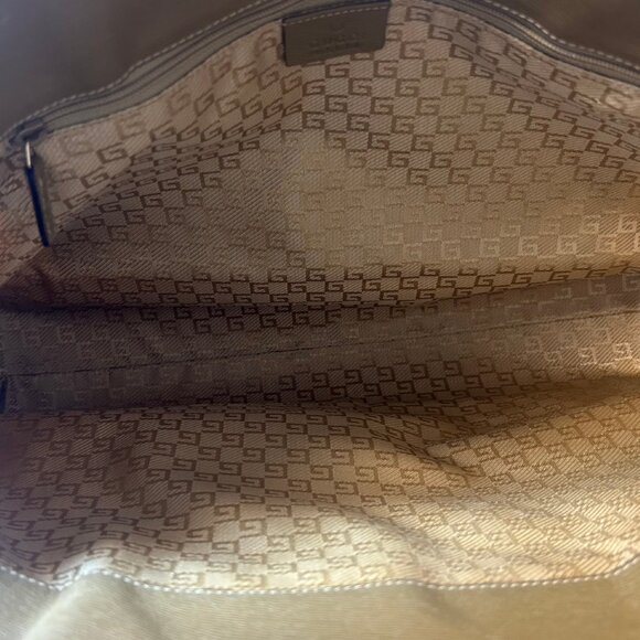 Gucci Women’s Olive Green Canvas Tote Bag - Picture 8 of 10